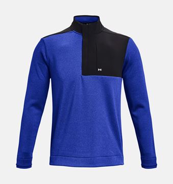 Picture of Under Armour Men's UA Storm SweaterFleece 1/2 Zip - Versa Blue/White