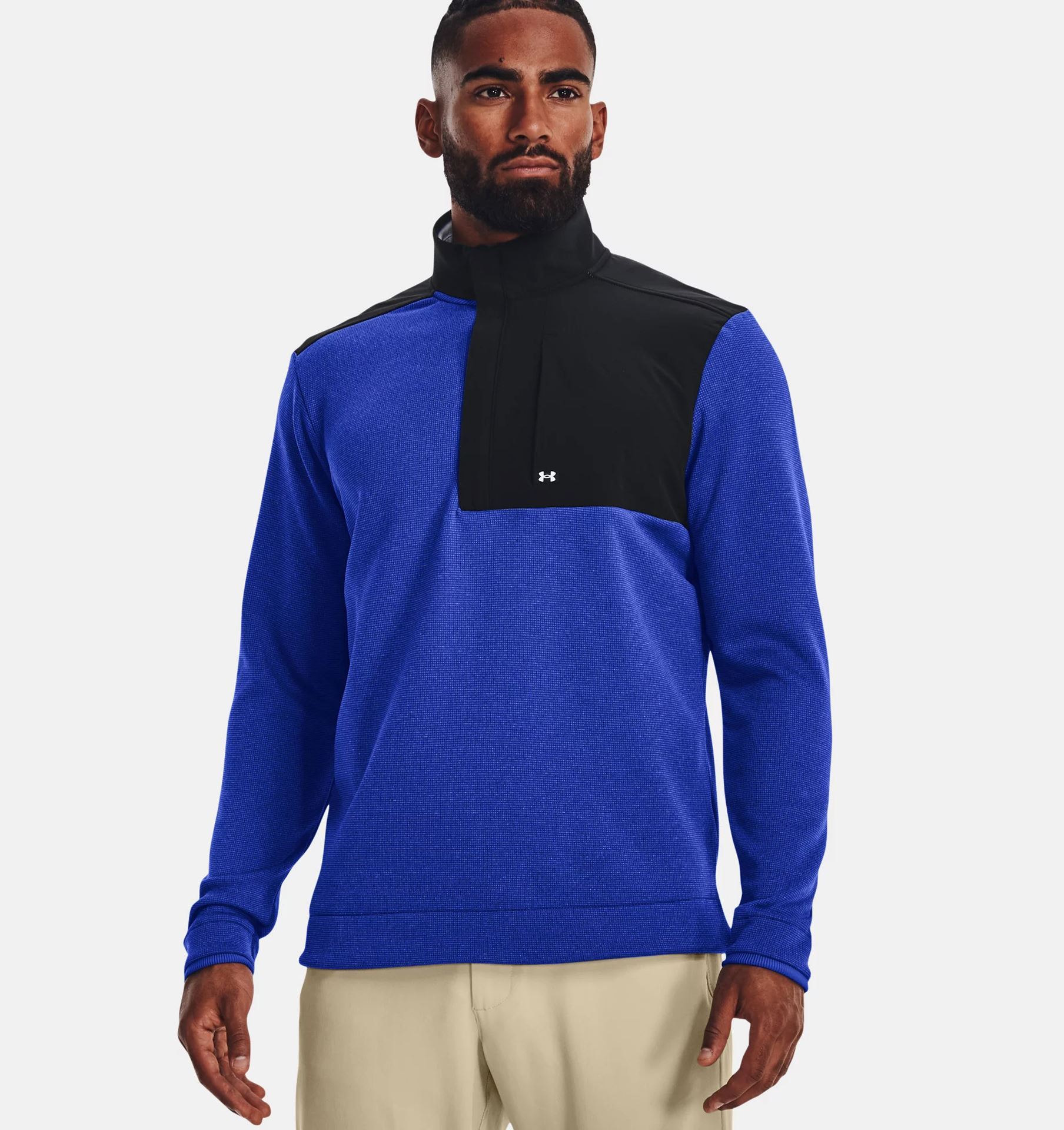 Under Armour Men's UA Storm SweaterFleece 1/2 Zip Versa Blue/White