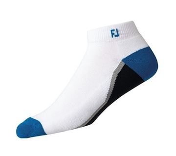 Picture of Footjoy ProDry Fashion Sport Socks - 16120-I White/Grey/Blue