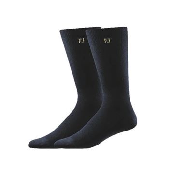 Picture of Footjoy Mens ProDry Crew Socks 2 Pair Pack - Navy - 17047