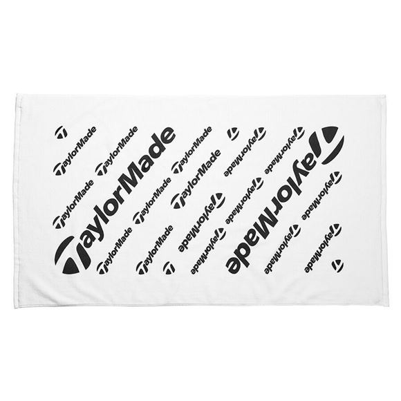 Picture of TaylorMade Tour Towel - White/Black