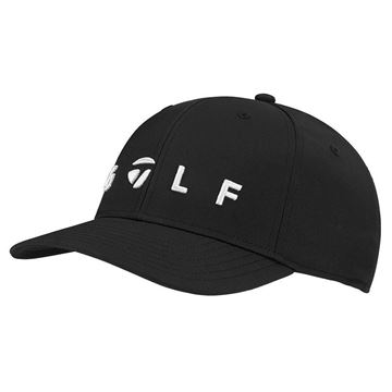 Picture of TaylorMade Lifestyle Adjustable Golf Logo Cap - Black