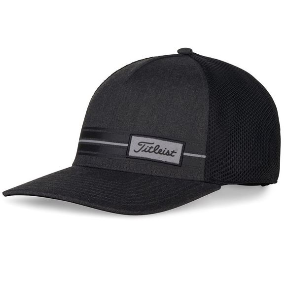 Picture of Titleist Surf Stripe Laguna Cap - Heather Grey/Black