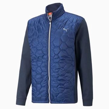 Picture of Puma Cloudspun Golf Jacket - Navy Blazer