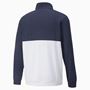 Picture of Puma Gamer Colourblock Quarter-Zip Golf Pullover - Navy Blazer/Bright White