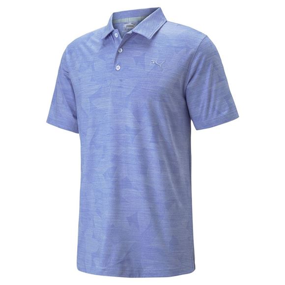 Picture of Puma CLOUDSPUN Leaflet Golf Polo Shirt - Lavender Pop Heather