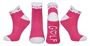 Picture of Surprize Shop Ladies Golf Socks 2 Pairs - Pink & White