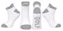 Picture of Surprize Shop Ladies Golf Socks 2 Pairs - Grey & White