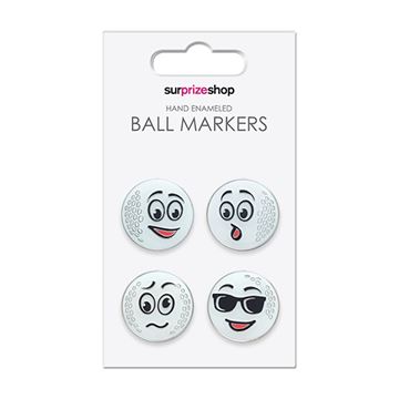 Picture of Surprize Shop Ladies Funny Ole Game 4 Pack Golf Ball Markers