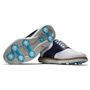 Picture of FootJoy Mens FJ Traditions Golf Shoes - 57899 - White/Navy SALE