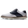 Picture of FootJoy Mens FJ Traditions Golf Shoes - 57899 - White/Navy