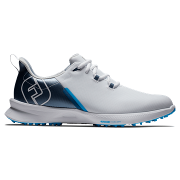 Picture of FootJoy Mens FJ Fuel Sport Golf Shoes - 55454 - White/Navy/Blue