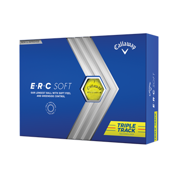 Picture of Callaway ERC Soft  Triple Track Golf Balls 2023 - Yellow (2 for £75)