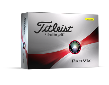 Picture of Titleist Pro V1x Golf Balls 2023 Model - Yellow (2 for £90)
