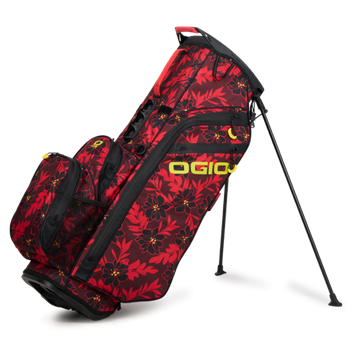Picture of Ogio Golf All Elements Stand Golf Bag - Red Flower Party 2023