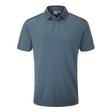 Picture of Ping Mens Lindum Polo Shirt - Stormcloud