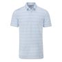 Picture of Ping Mens Alexander Polo Shirt - White/Infinity Blue