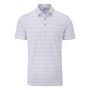Picture of Ping Mens Alexander Polo Shirt - White/Violet
