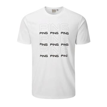 Picture of Ping Mens Logo Tee Shirt - White