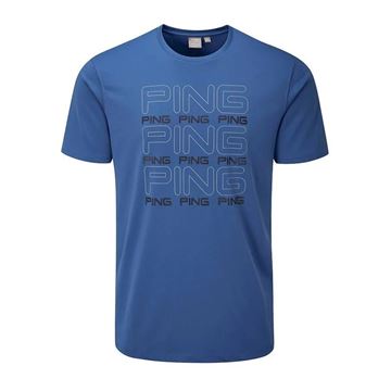 Picture of Ping Mens Logo Tee Shirt - Horizon