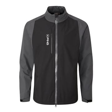Picture of Ping Mens SensorDry Pro Waterproof Jacket - Black/Asphalt