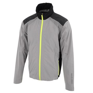Picture of Galvin Green Mens Archie Gore-Tex Waterproof Jacket - Sharkskin/Black/Lime