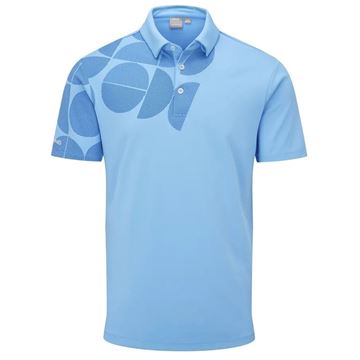 Picture of Ping Mens Elevation Polo Shirt - Infinity Blue