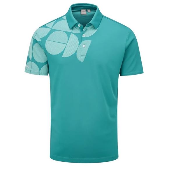 Picture of Ping Mens Elevation Polo Shirt - Everglade