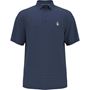 Picture of Original Penguin Men's All-Over Pete Print Golf Polo Shirt - Black Iris