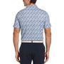 Picture of Original Penguin Umbrella Novelty Print Men's Golf Polo Shirt - Astral Night