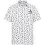 Picture of Original Penguin Retro Arcade Print Men's Golf Polo Shirt - Bright White