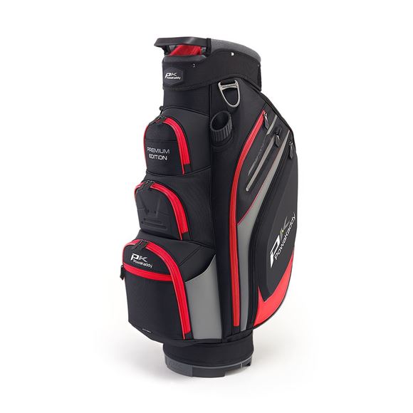 Picture of Powakaddy Premium Edition Cart Bag 2022 - Black/Red