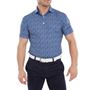 Picture of FootJoy Mens Tossed Tulips Lisle Polo Shirt - 80021