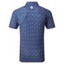Picture of Footjoy Mens Tossed Tulips Lisle Polo Shirt - 80021