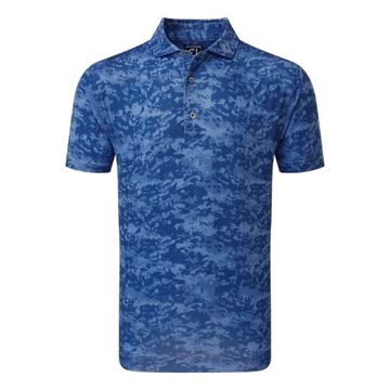 Picture of Footjoy Mens Cloud Camo Lisle Polo Shirt - 80005