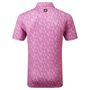 Picture of FootJoy Mens Glass Print Lisle Polo Shirt - 80037