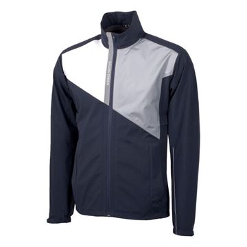 Picture of Galvin Green Mens Apollo Waterproof Jacket - Navy/White/Cool Grey