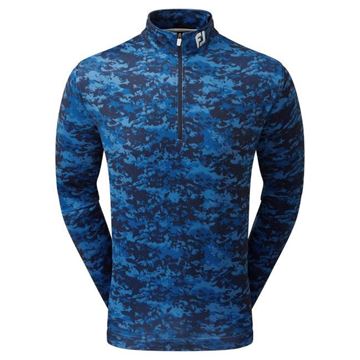 Picture of Footjoy Mens Cloud Camo Print Midlayer - 80111