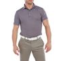 Picture of FootJoy Mens Half Moon Geo Lisle Polo Shirt - 80012