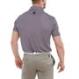 Picture of FootJoy Mens Half Moon Geo Lisle Polo Shirt - 80012