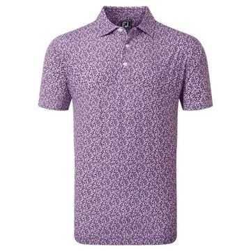 Picture of Footjoy Mens Confetti Print Pique Polo Shirt - 80087