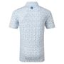 Picture of Footjoy Mens Travel Print Lisle Polo Shirt - 80048