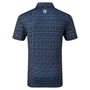 Picture of FootJoy Mens Travel Print Lisle Polo Shirt - 80047