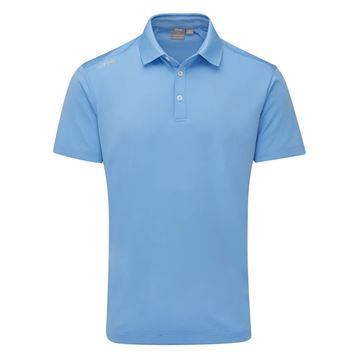 Picture of Ping Mens Lindum Polo Shirt - Infinity Blue