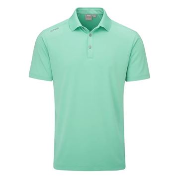 Picture of Ping Mens Lindum Polo Shirt - Aquarius