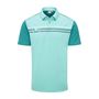 Picture of Ping Mens Morten Polo Shirt - Aquarius/Everglade Multi