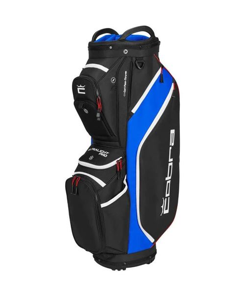Picture of Cobra Ultralight Cart Bag - Black/Blue