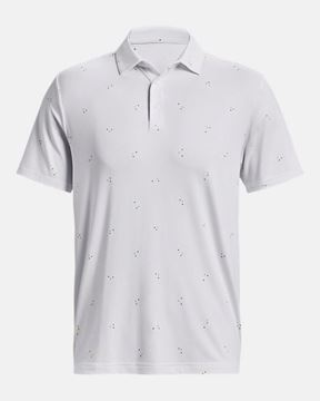 Picture of Under Armour Mens Playoff 3.0 Printed Polo - 1378677-100