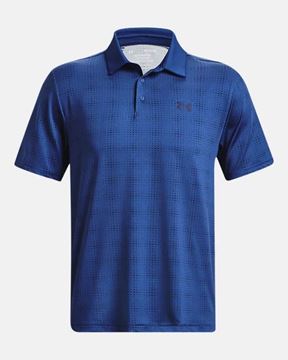 Picture of Under Armour Mens Playoff 3.0 Printed Polo - 1378677-471