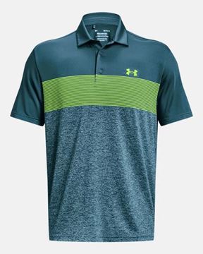 Picture of Under Armour Mens Playoff 3.0 Stripe Polo - 1378676-415